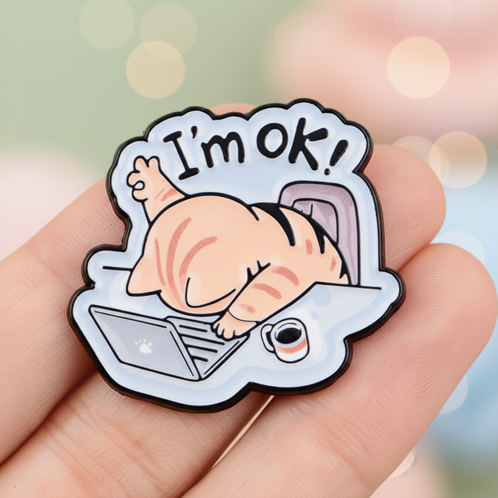 I'm OK! (Orange Cat)