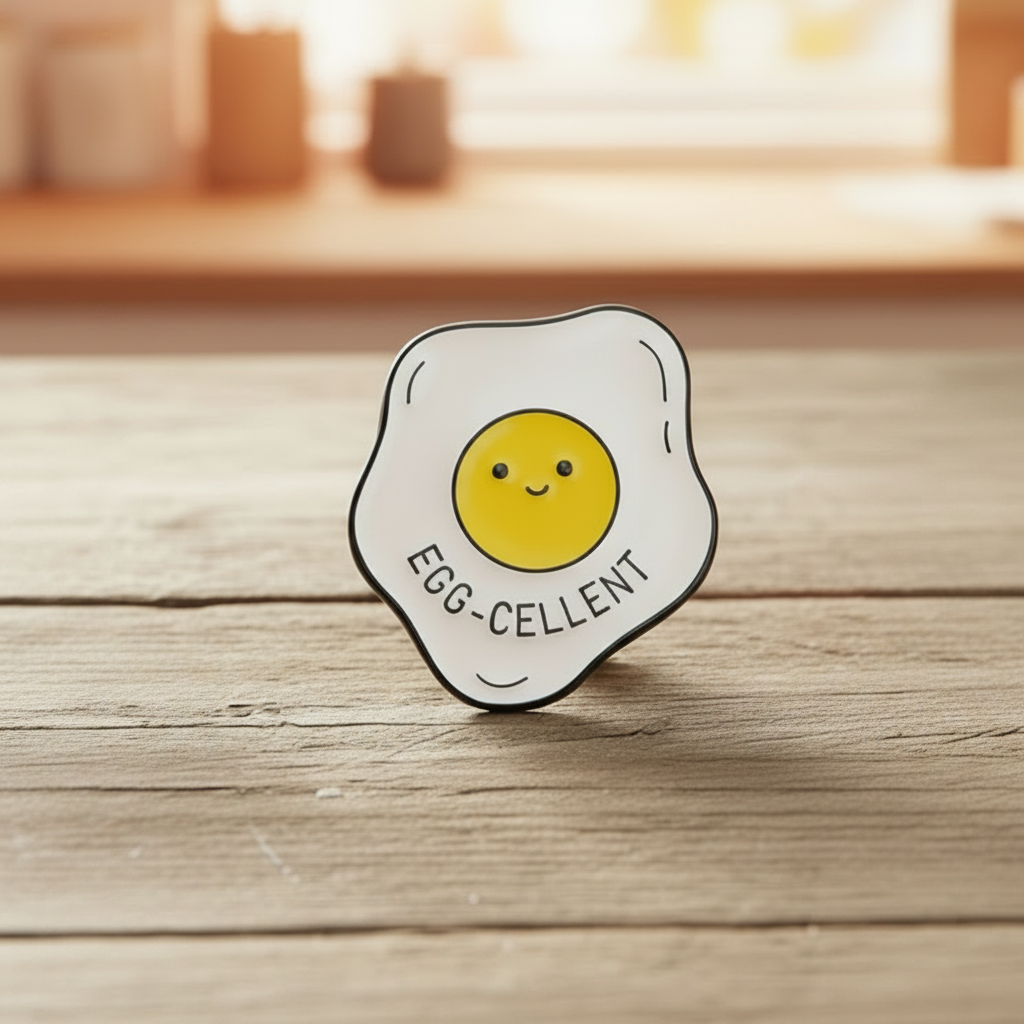 🍳😄 Egg-Cellent Pin