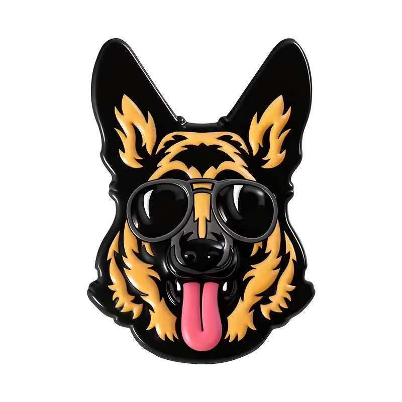 German Shepherd with Sunglasses