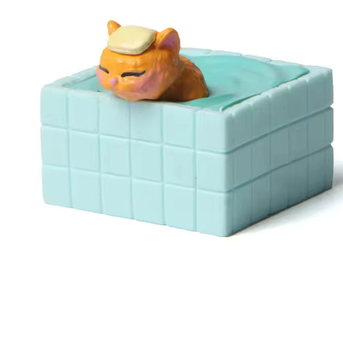 Mini Bathing Cat