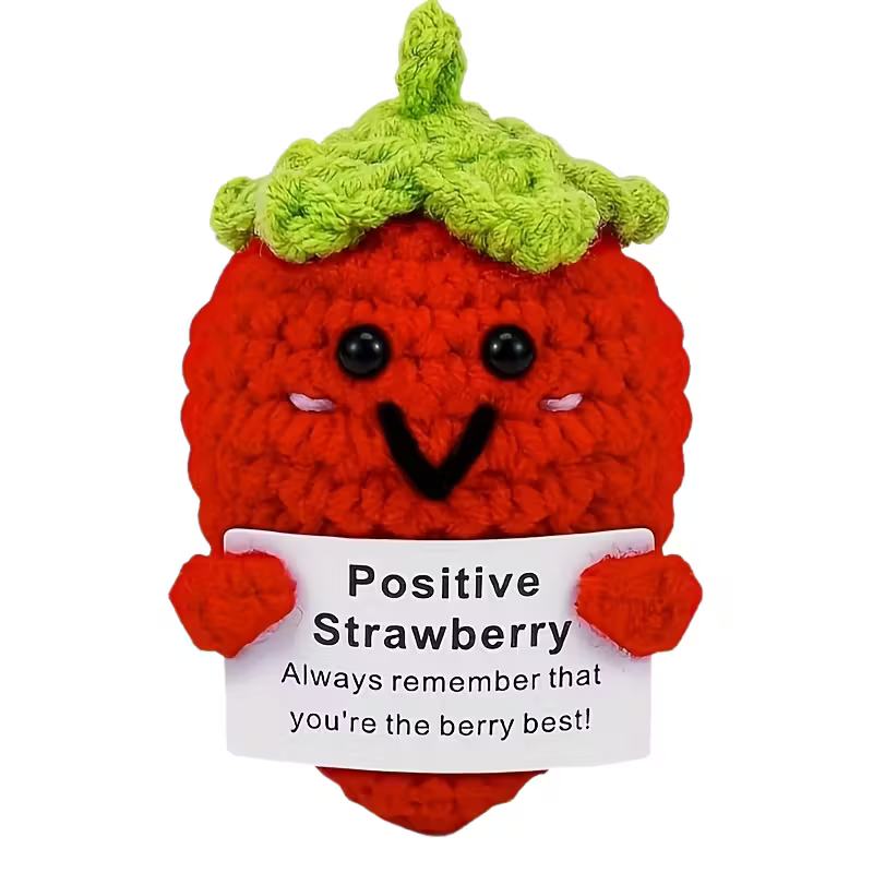 🍓 Handmade Crochet Strawberry
