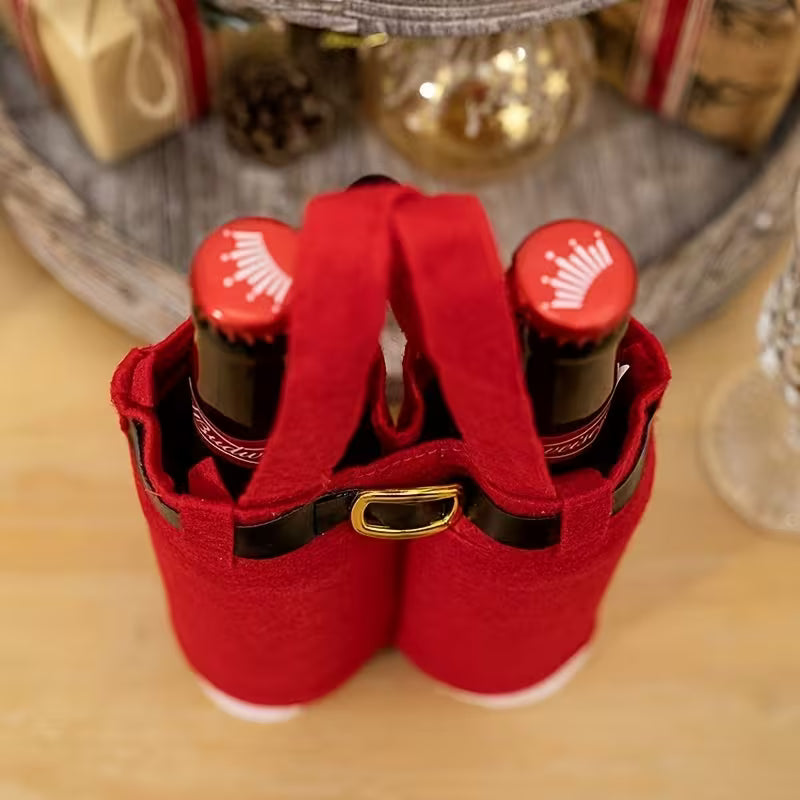 Santa Claus Shorts Gift Bag (For Beers or Wines/Champagne Bottles)