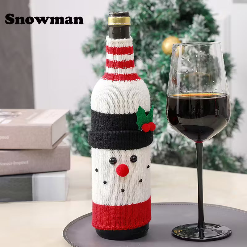Knitted Wine Bottle Sleeve