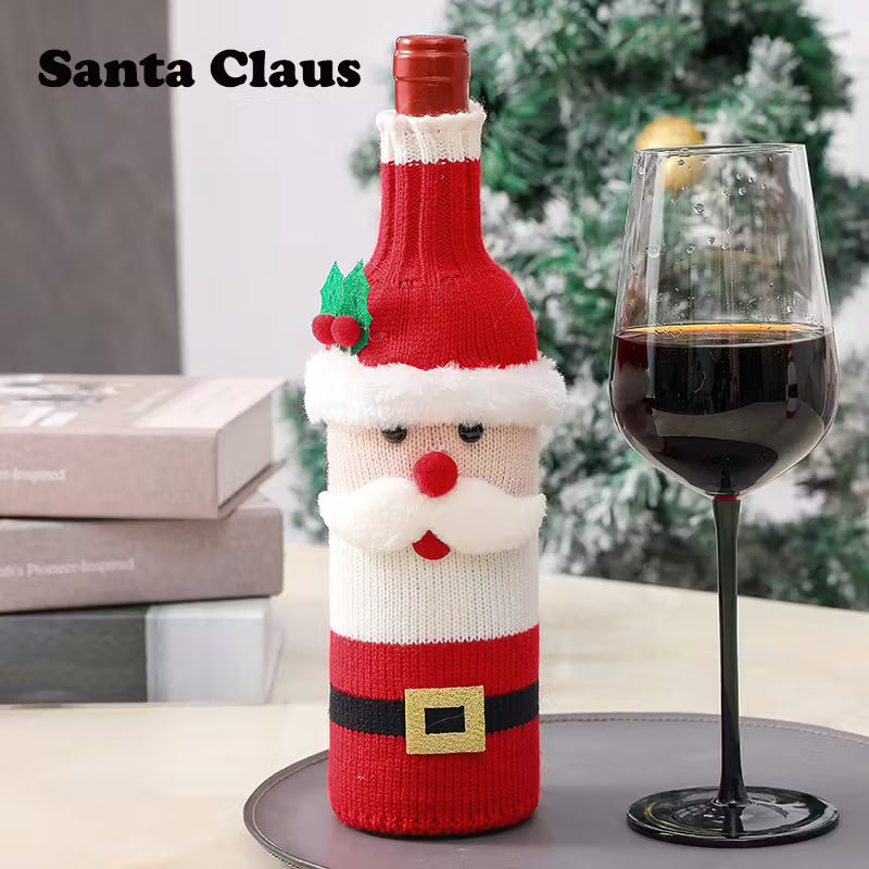 Knitted Wine Bottle Sleeve