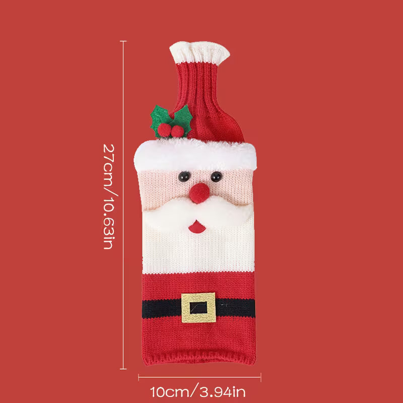 Knitted Wine Bottle Sleeve