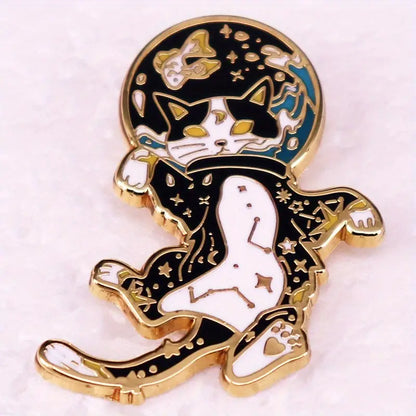 🐾🚀 Space Cat Pin