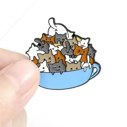 Cats in Tea Cup
