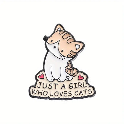 🐾✨ Cat Lover Pins