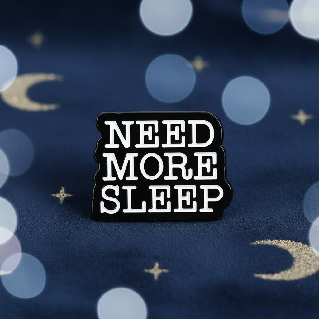 😴💤 Need More Sleep Pin