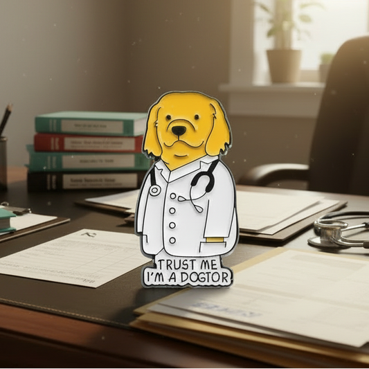 🐶🩺 Trust Me, I'm a Dogtor Pin