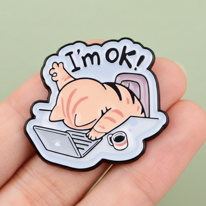 I'm OK! (Orange Cat)