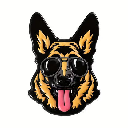 German Shepherd with Sunglasses