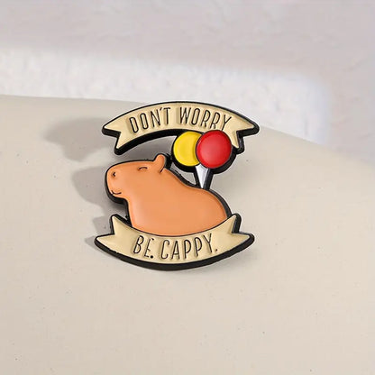 🎈 Don’t Worry, Be Cappy Pin