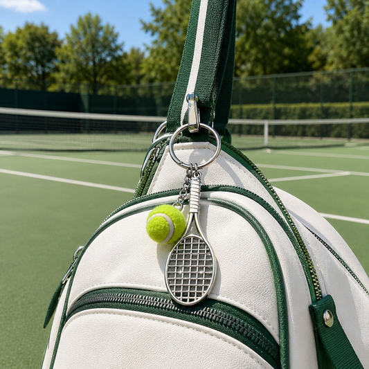 Tennis Racket Keychain