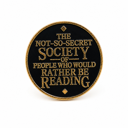 📚🤓 The Not-So-Secret Society Pin