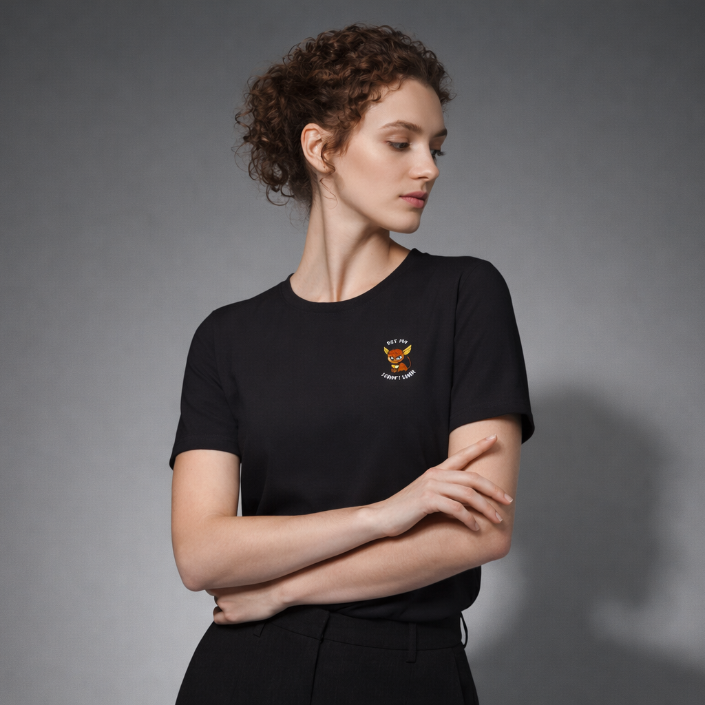 Sassy Chihuahua Embroidered T-Shirt
