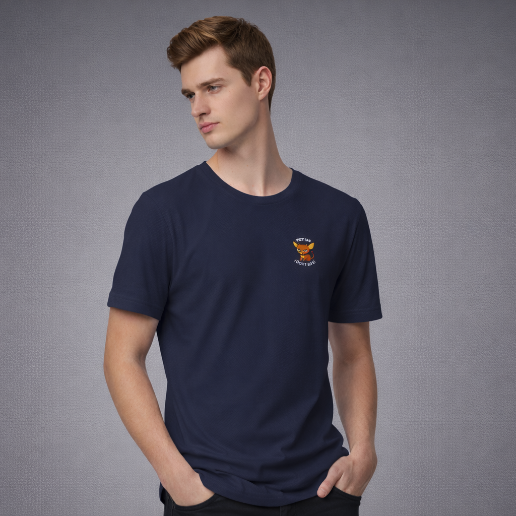Sassy Chihuahua Embroidered T-Shirt