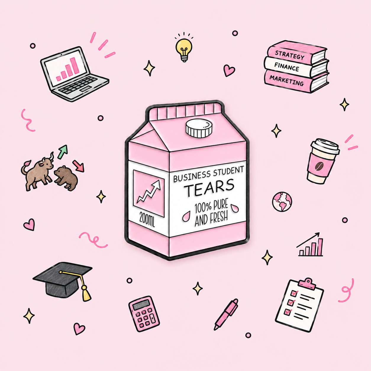 Business Student Tears