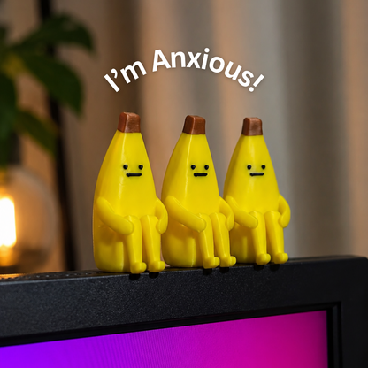 🍌 The Anxious Banana (1pc)