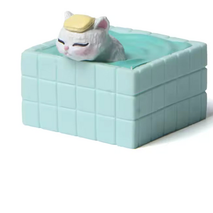 Mini Bathing Cat