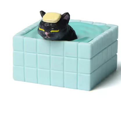 Mini Bathing Cat