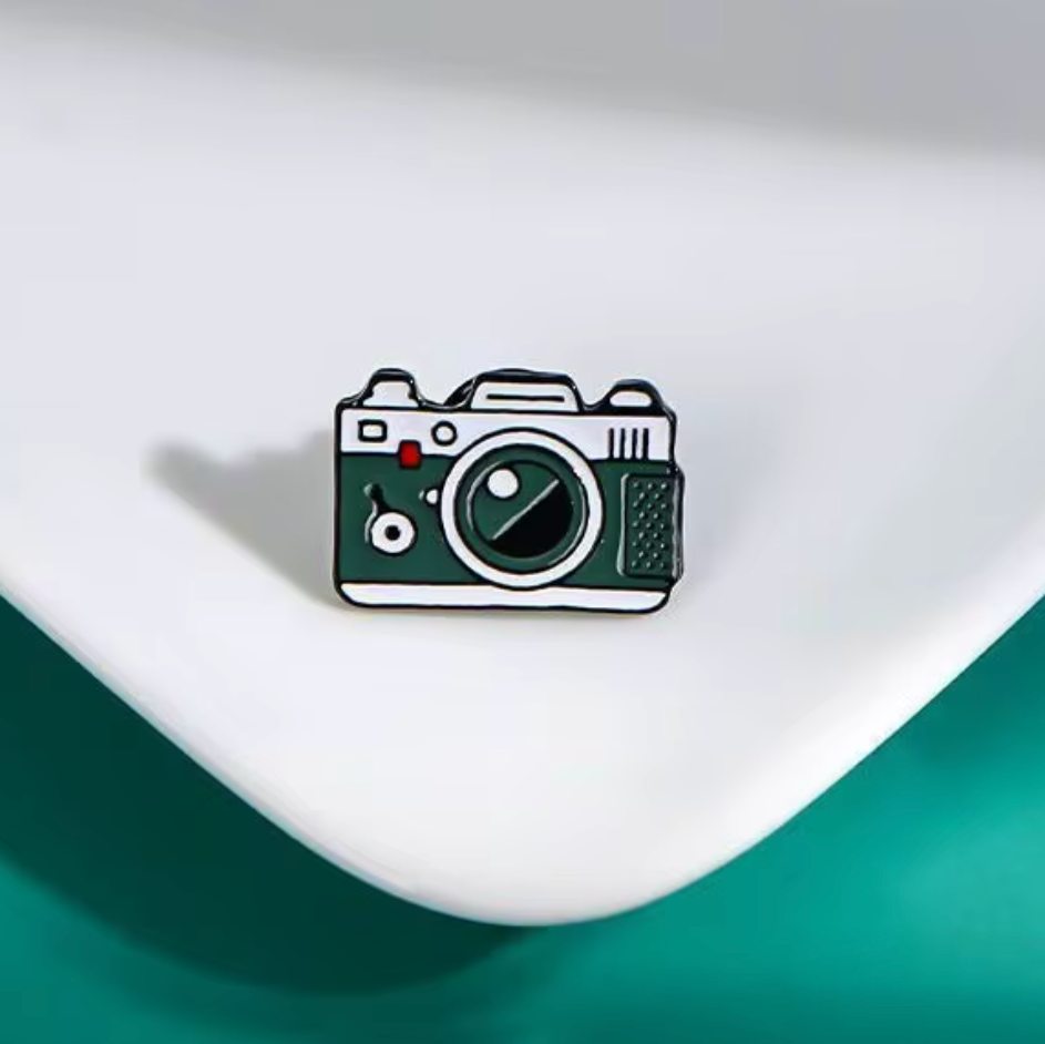 Vintage Camera Pin