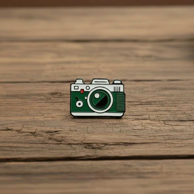 Vintage Camera Pin