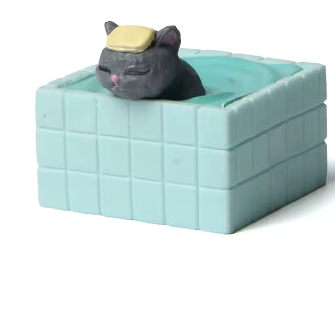 Mini Bathing Cat