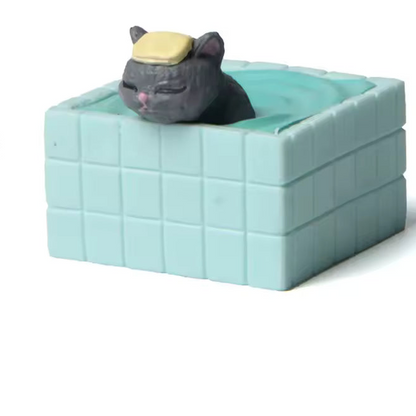 Mini Bathing Cat