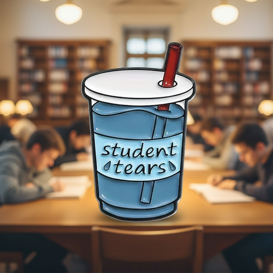 Student Tears Pin