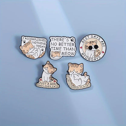 🐾✨ Cat Lover Pins