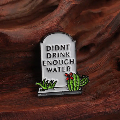 💀💧 Didn't Drink Enough Water