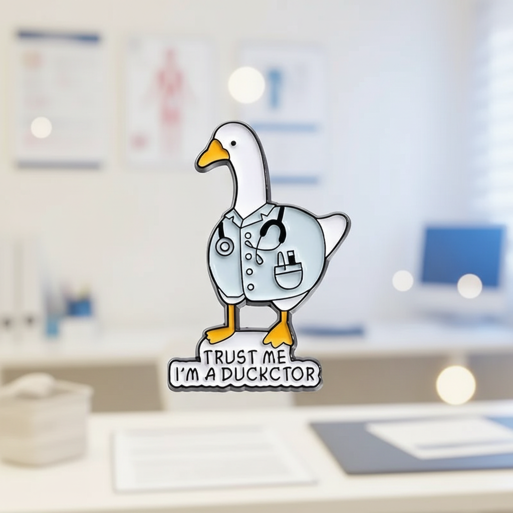 🦆🩺 Trust Me, I'm a Ducktor Pin
