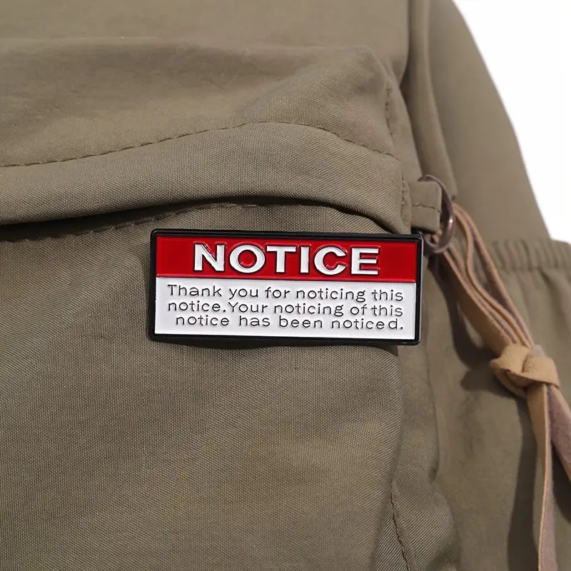 📋👀 Notice: Thank You for Noticing This Notice Pin