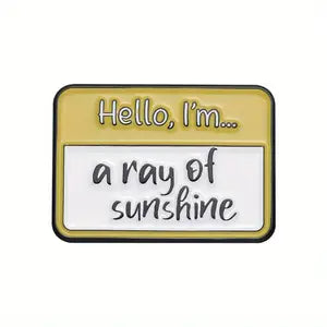 A Ray of Sunshine Pin
