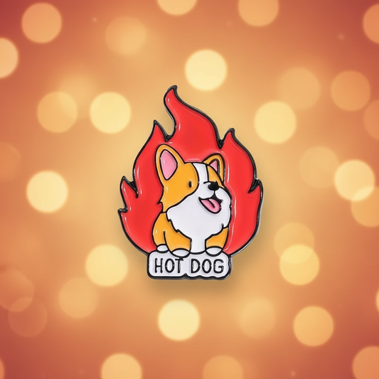 Hot Dog Pin