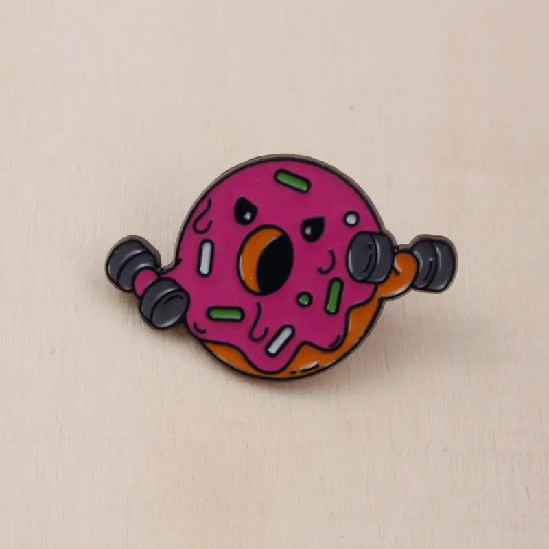 🍩 Gym Donut Pin
