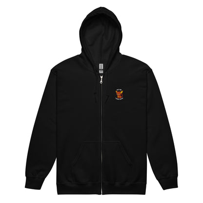 Sassy Chihuahua Embroidered Zip Hoodie