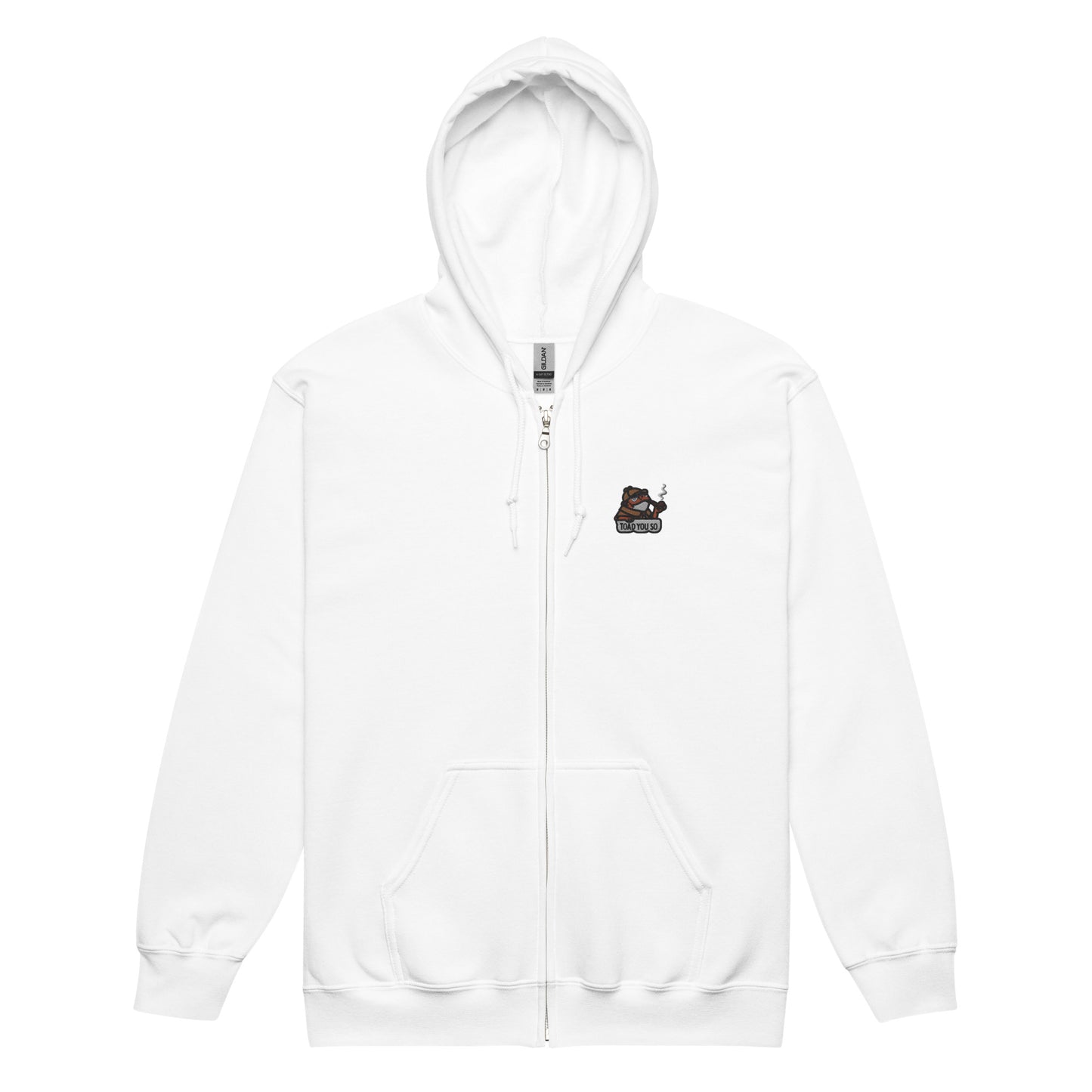 Toad You So Detective Embroidered Zip Hoodie