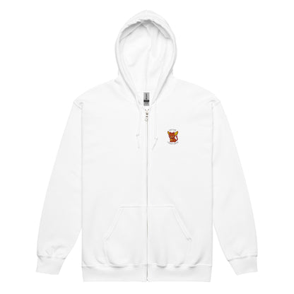 Sassy Chihuahua Embroidered Zip Hoodie