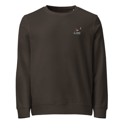 Toad You So Detective Organic Embroidered Sweatshirt