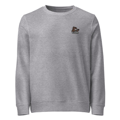 Toad You So Detective Organic Embroidered Sweatshirt