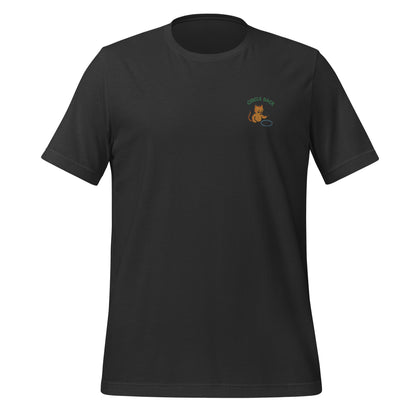 Circle Back Cat Embroidered T-Shirt