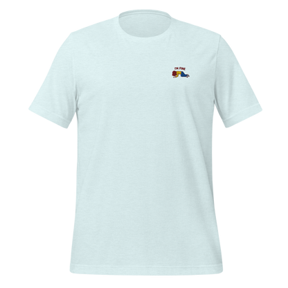 I’m Fine Meme Embroidered T-Shirt