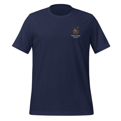 Think Outside The Fox Embroidered T-Shirt