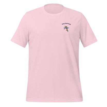Stay Hydrated Duck Embroidered T-Shirt