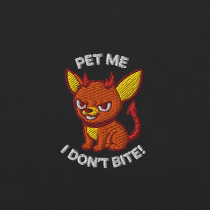Sassy Chihuahua Embroidered T-Shirt